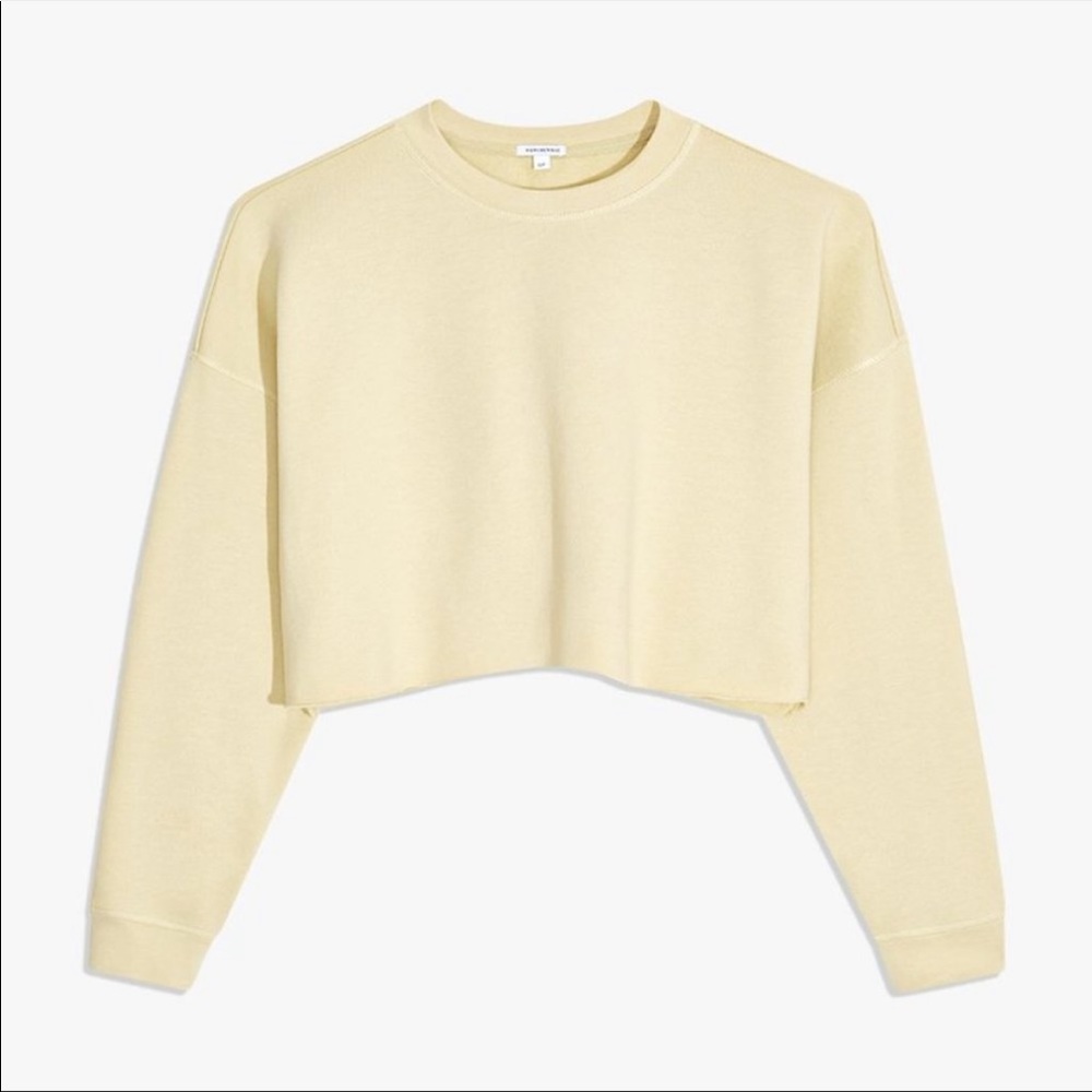 NWT WeWoreWhat Cropped Sweatshirt